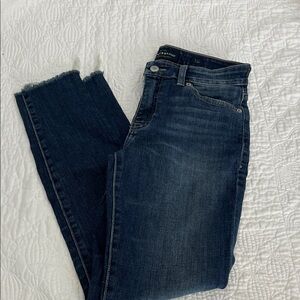 Lucky Brand Dark Wash Women's Ava skinny crop Jeans